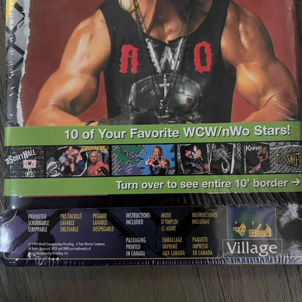 90s WCW / NWO Wrestlers Decorative Borders for Walls